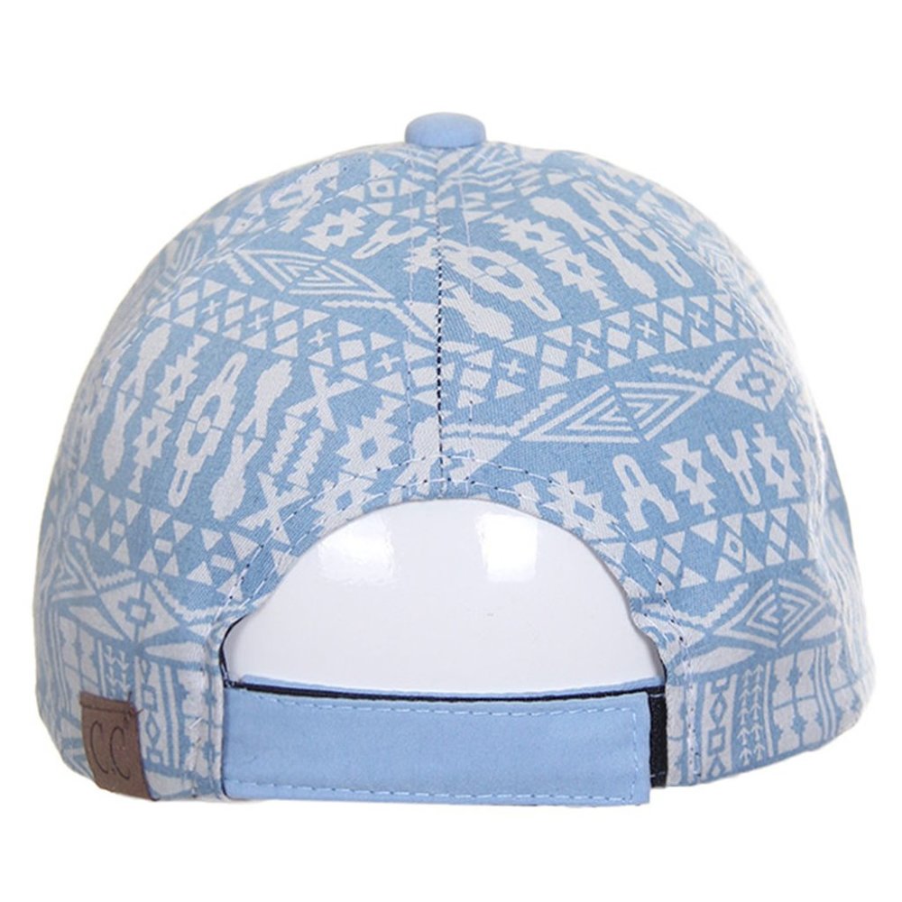 C.C Aztec Pattern Baseball Cap - Picture 3 of 4